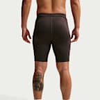 Nike Fast Men's Dri-FIT Brief-Lined Running 1/2-Length Tights