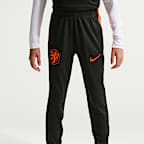 Países Bajos Strike Pantalón de fútbol de tejido Knit Nike Dri-FIT - Niño/a