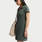 Vestido tipo polo slim para mujer Nike Sportswear Chill Knit
