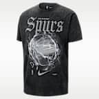 T-shirt męski Nike NBA Max90 San Antonio Spurs Courtside „Halloween”