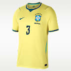 Gabriel Magalhães Brazil National Team 2026 Stadium Home Men's Nike Dri-FIT Soccer Jersey