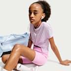 ナイキ ワン ジュニア (ガールズ) Dri-FIT ショートスリーブ トレーニングトップ