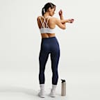 Nike Zenvy Women's High-Waisted 7/8 Leggings with No Front Seam