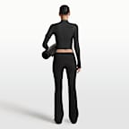 NikeSKIMS Matte Women's Flared Fold-Over Waistband Pants