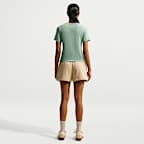 Nike Sportswear Women's Slim Short-Sleeve Burnout Logo Top