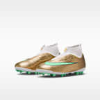 Chaussure de foot montante à crampons AG Nike Jr. Mercurial Superfly 11 Academy "Kylian Mbappé" pour pré-ado