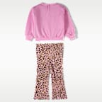 Nike Set aus Rundhalsshirt und bedruckten Leggings für Babys (12–24 Monate)