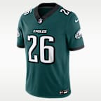 Jersey Nike Dri-FIT de la NFL Limited para hombre Saquon Barkley Philadelphia Eagles