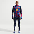 FC Barcelona Strike Home Men's Nike Dri-FIT Soccer Pre-Match Knit Drill Top