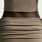 NikeSKIMS Airy Women's Fold-Over Waistband Skort