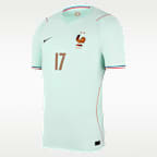 Jersey de fútbol Nike Dri-FIT para hombre William Saliba France National Team 2026 Stadium Away