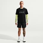 Haut de running d'hiver à protection UV Dri-FIT Nike Miler pour homme