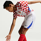 Fotbollsshorts Nike Dri-FIT Replica Kroatien 2026 Stadium Away för ungdom