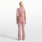 NikeSKIMS Matte Women's Flared Fold-Over Waistband Pants