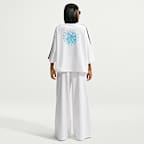 Chamarra tipo camisa de tejido Knit de poliéster oversized para mujer Nike Sportswear