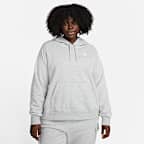 Nike Sportswear Club Fleece Women's Pullover Hoodie (Plus Size)