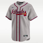 Ozzie Albies Atlanta Braves Men's Nike Dri-FIT ADV MLB Limited Jersey