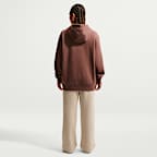 Pantalon à ourlet ouvert taille mi-haute Nike Studio Fleece Medium Weight pour femme