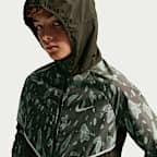 Chamarra Repel con protección contra los rayos UV para niños talla grande Nike Miler