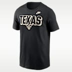 Texas Team Bold Men's Nike College T-Shirt