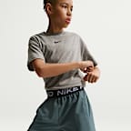 Shorts de entrenamiento Dri-FIT para niño talla grande Nike Pro