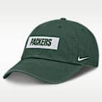 Green Bay Packers Primetime Club Wordmark Men's Nike NFL Adjustable Hat
