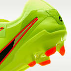 Tacos de fútbol para terreno firme de corte low Nike Tiempo Legend 10 Pro