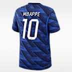 Kylian Mbappé France National Team 2026 Match Home Men's Nike Dri-FIT ADV Soccer Jersey
