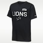 Detroit Lions Salute to Service Sideline Big Kids' Nike Dri-FIT NFL T-Shirt