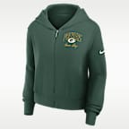 Green Bay Packers Primetime Women's Nike NFL Full-Zip Hoodie