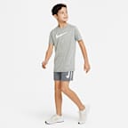 Shorts de entrenamiento con gráfico Dri-FIT para niño talla grande Nike Multi