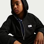 Nike Sportswear Oversize-Hoodie mit durchgehendem Reißverschluss für ältere Kinder (Jungen)