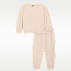 Nike E1D1 Baby (12-24M) French Terry 2-Piece Graphic Crew Set