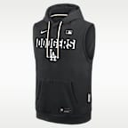 Los Angeles Dodgers Authentic Collection Standard Issue Men's Nike Dri-FIT MLB Sleeveless Pullover Hoodie