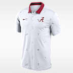 Alabama Vapor Pattern Men's Nike Dri-FIT College Polo