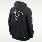 Atlanta Falcons Utility Player Sideline Men's Nike Dri-FIT NFL Full-Zip Hoodie
