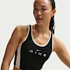 나이키 스포츠웨어 여성 타이트 그래픽 탱크 탑