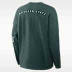 Michigan State Academic Max90 Pocket Men's Nike College Long-Sleeve T-Shirt