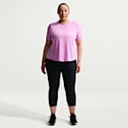 Nike One Classic Dri-FIT Kurzarm-Oberteil für Damen (große Größen)