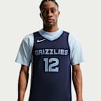 Jersey Nike de la NBA Authentic para hombre Grizzlies Icon Edition 2020