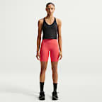Nike Universa Women's High-Waisted 20.5cm (approx.) Biker Shorts with No Front Seam