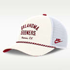 Gorra de rejilla universitaria Nike ajustable para hombre Oklahoma Denim