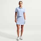Polo de golf de manga corta Dri-FIT cropped para mujer Nike Victory