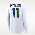 Jaxon Smith-Njigba Seattle Seahawks Super Bowl LX Men's Nike NFL Long-Sleeve T-Shirt