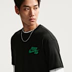 나이키 SB 로고 스케이트보딩 티셔츠