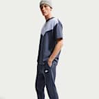 Calças desportivas de lã cardada Nike Tech para homem