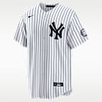 Jersey Nike de la MLB Replica para hombre CC Sabathia New York Yankees 2025 Baseball Hall of Fame