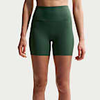 Shorts da ciclista 13 cm a vita alta Nike Zenvy – Donna