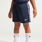 Conjunto de 2 piezas de shorts de tejido Knit infantil Nike Poly Pack