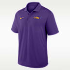 LSU Primetime Victory Plus Men's Nike Dri-FIT College Polo